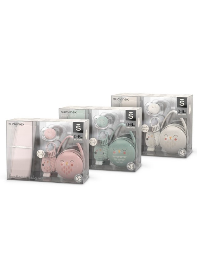 Suavinex Gift Set Bonhomia σε λευκό χρώμα Suavinex Gift Set Bonhomia σε λευκό χρώμα