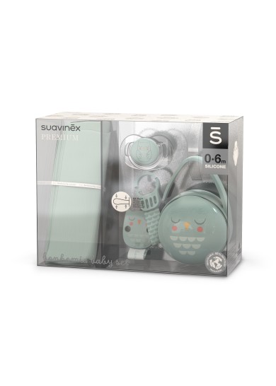Suavinex Gift Set Bonhomia στο χρώμα της μέντας Suavinex Gift Set Bonhomia στο χρώμα της μέντας