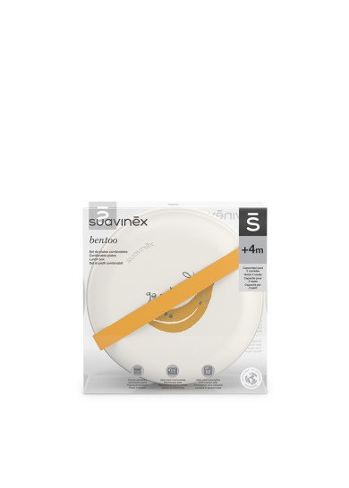 Suavinex πιάτα φαγητού go natural banana με λάστιχο Suavinex πιάτα φαγητού go natural banana με λάστιχο