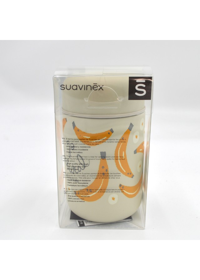Suavinex θερμός Φαγητού 400ml Go Natural Banana Suavinex θερμός Φαγητού 400ml Go Natural Banana