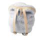 Παιδικό fleece backpack με σχέδιο κουνελάκι σε γαλάζιο χρώμα