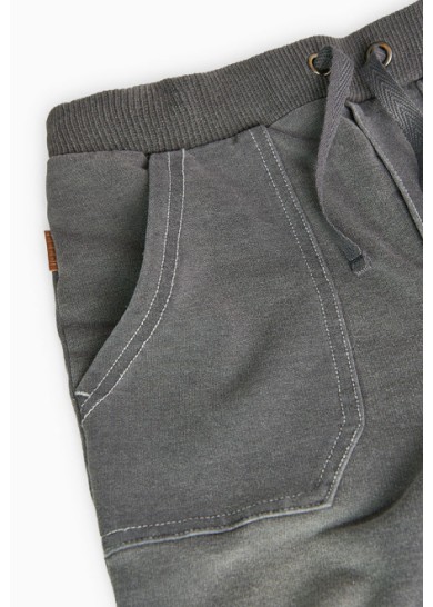 Boboli παιδικό μαλακό τζιν για αγόρι σε γκρι χρώμα 