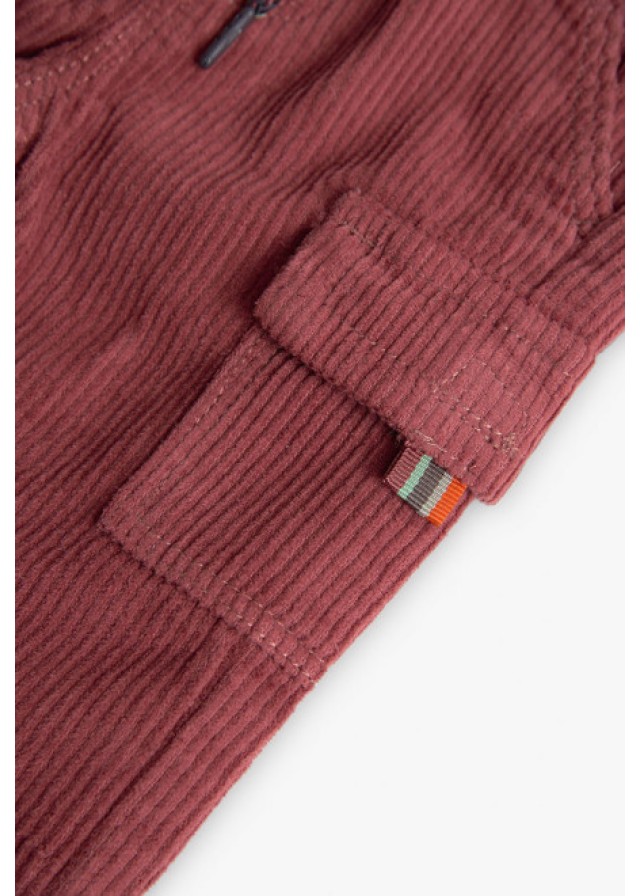 Boboli παντελόνι για αγόρι κοτλέ σε μπορντό χρώμα Boboli παντελόνι για αγόρι κοτλέ σε μπορντό χρώμα