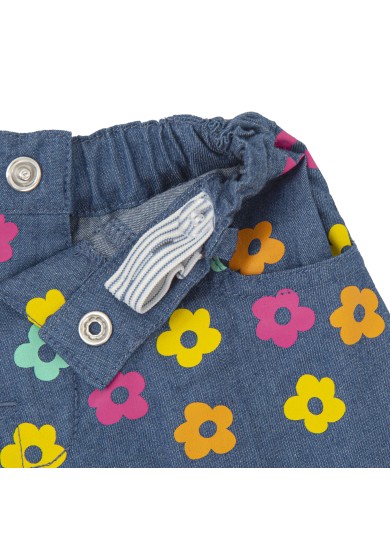 Agatha Ruiz De La Prada παιδικό σετ δυο τεμαχίων για κορίτσι σε κίτρινο χρώμα 