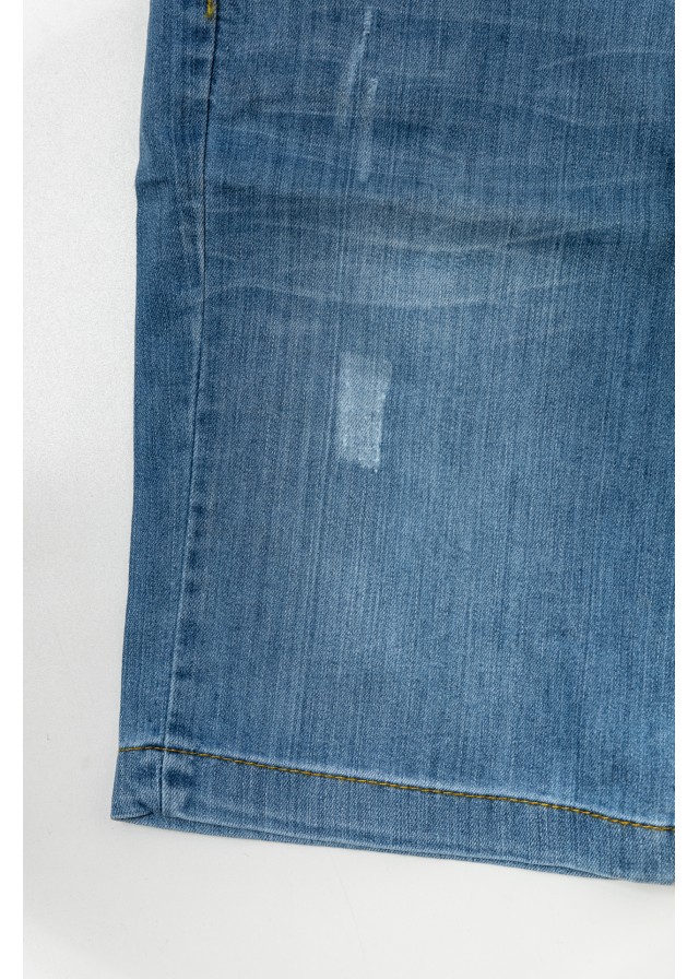 Παιδική τζίν βερμούδα σε μπλε χρώμα