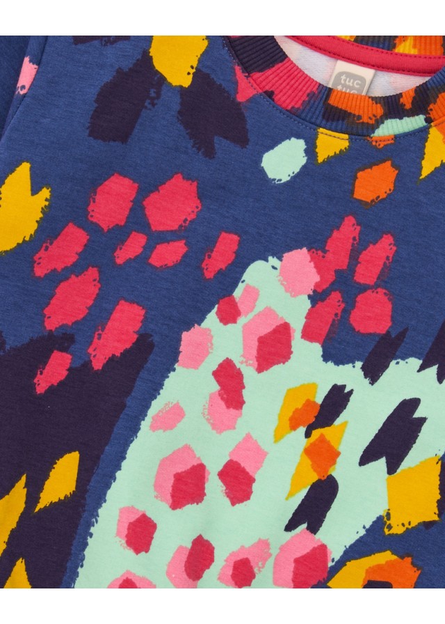 Παιδικό σετ Tuc Tuc με κολάν σε μπλε χρώμα