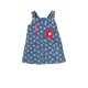 Agatha Ruiz De La Prada παιδική τζιν σαλοπέτα σε μπλε χρώμα Agatha Ruiz De La Prada παιδική τζιν σαλοπέτα σε μπλε χρώμα