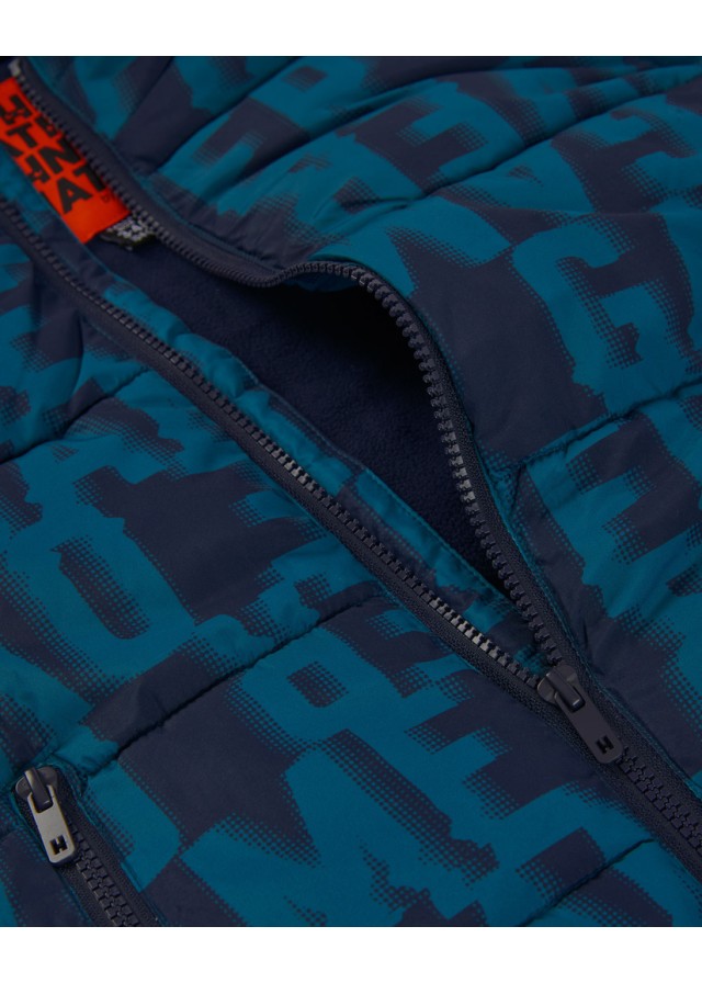 Παιδικό Nath μπουφάν για αγόρι με fleece επένδυση σε πράσινο χρώμα Παιδικό Nath μπουφάν για αγόρι με fleece επένδυση σε πράσινο χρώμα