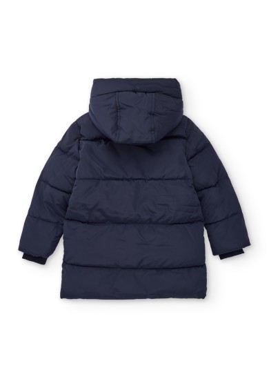 Παιδικό Nath μπουφάν για αγόρι με fleece επένδυση σε μπλε χρώμα Παιδικό Nath μπουφάν για αγόρι με fleece επένδυση σε μπλε χρώμα