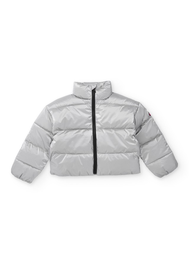 Nath παιδικό puffer μπουφάν για κορίτσια σε λιλά μεταλιζέ χρώμα