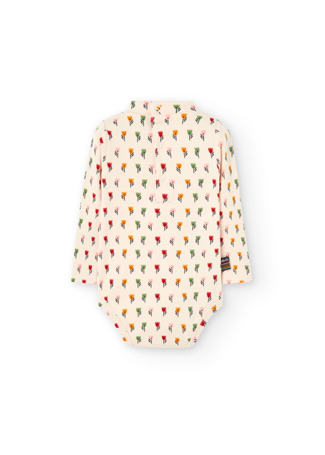 Boboli σετ βρεφικό για κορίτσι 2 τμχ σε γκρι χρώμα