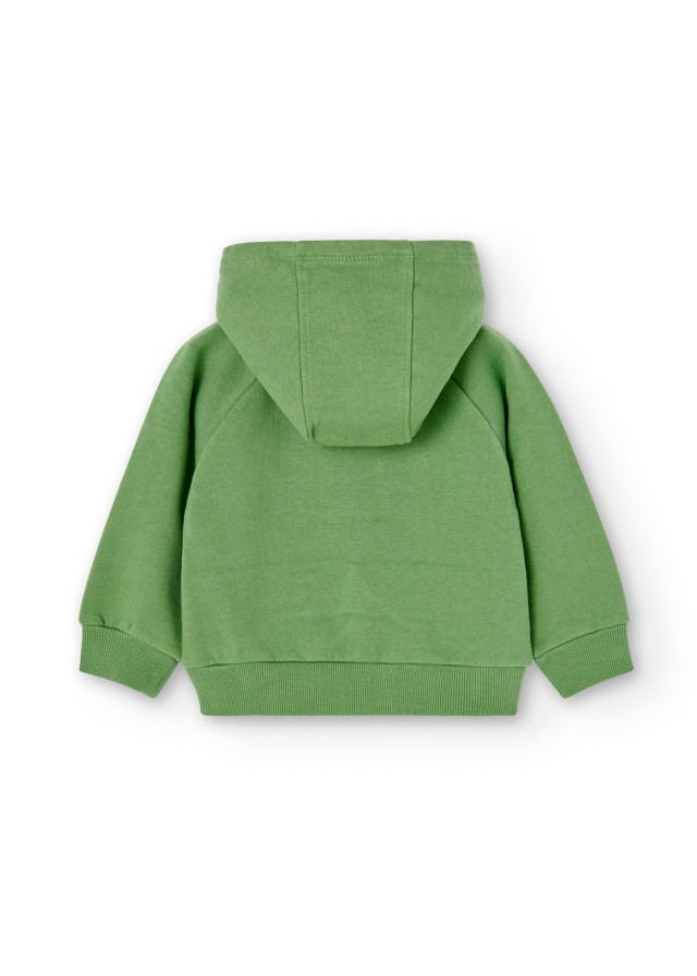 Boboli φούτερ για κορίτσι σε πράσινο χρώμα 