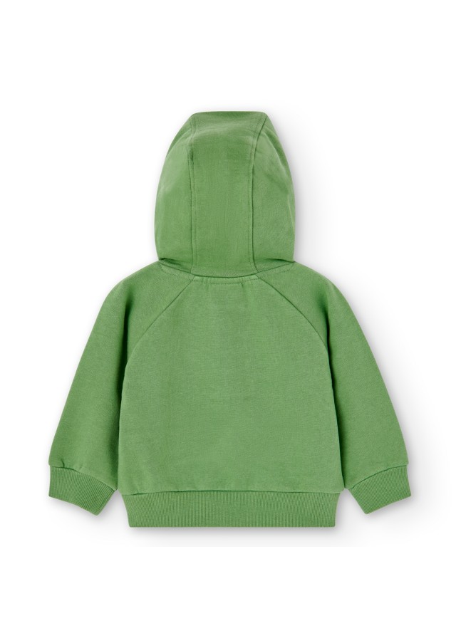 Boboli φούτερ για κορίτσι σε πράσινο χρώμα 