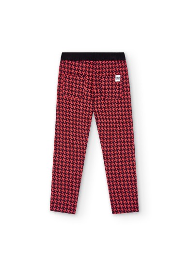 Boboli παιδικό παντελόνι για κορίτσι με σχέδιο σε χρώμα ματζεντα Boboli παιδικό παντελόνι για κορίτσι με σχέδιο σε χρώμα ματζεντα