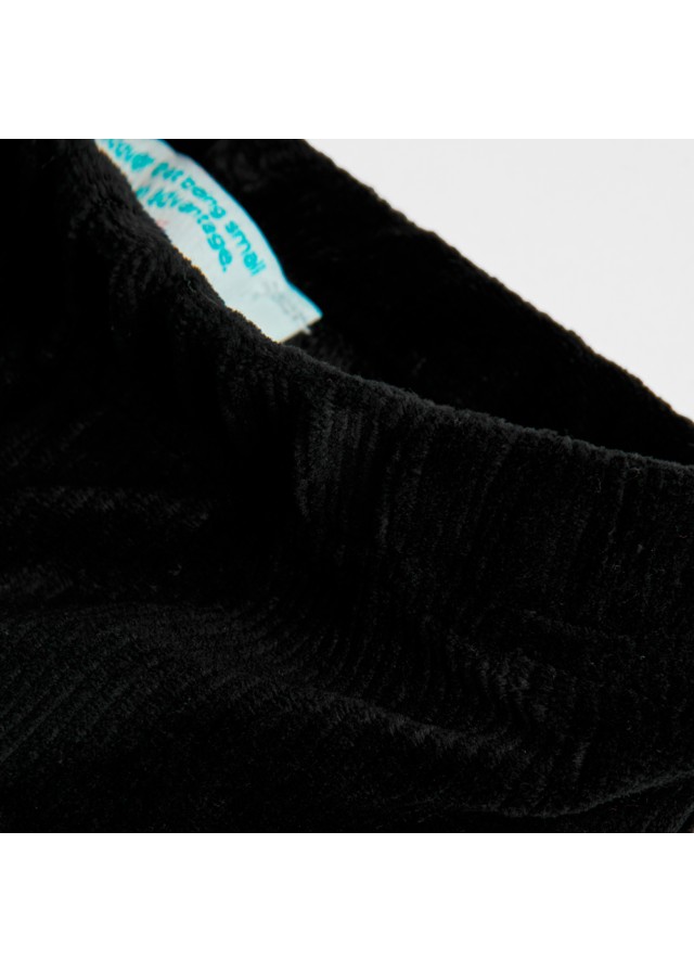 Boboli κοτλέ κολάν για κορίτσι σε μαύρο χρώμα Boboli κοτλέ κολάν για κορίτσι σε μαύρο χρώμα