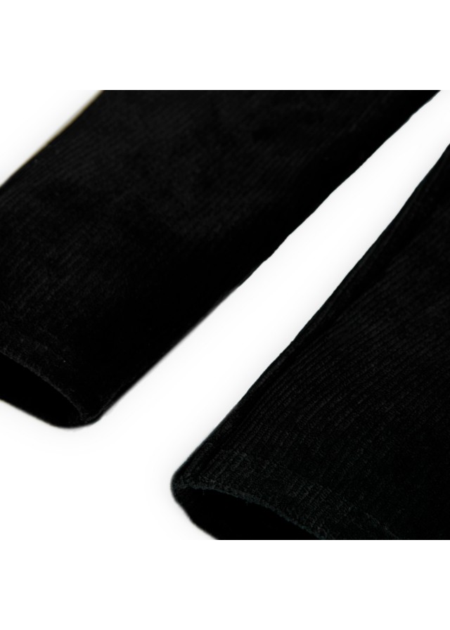 Boboli κοτλέ κολάν για κορίτσι σε μαύρο χρώμα Boboli κοτλέ κολάν για κορίτσι σε μαύρο χρώμα