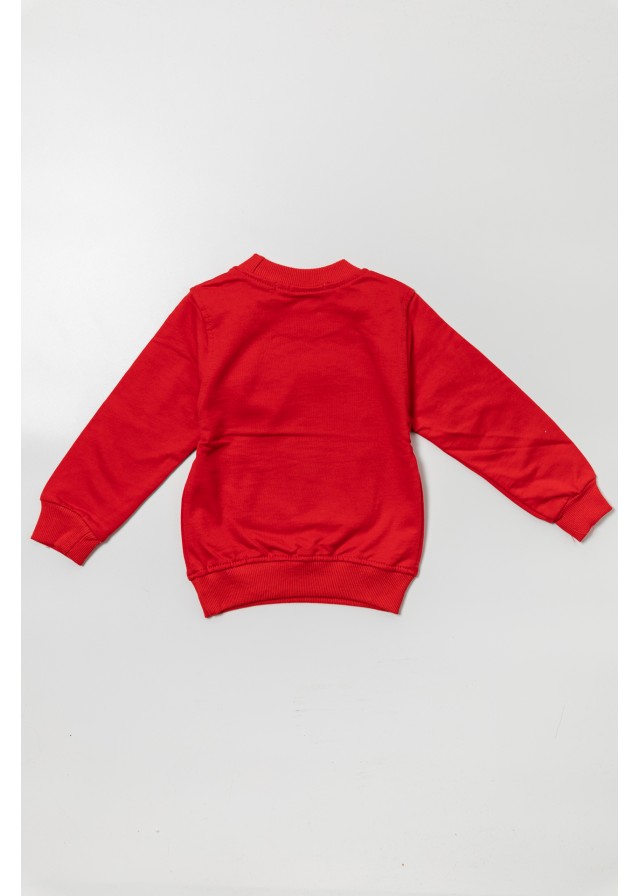 Παιδική μπλούζα sweet girl σε κόκκινο χρώμα