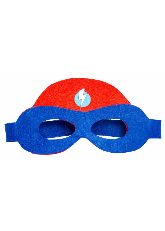 Παιδική αποκριάτικη στολή superhero σε κόκκινο χρώμα