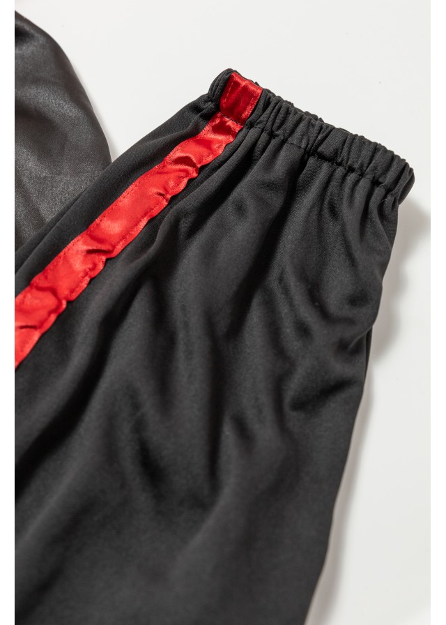 Παιδική αποκριάτικη στολή dracula σε μαύρο με μώβ χρώμα