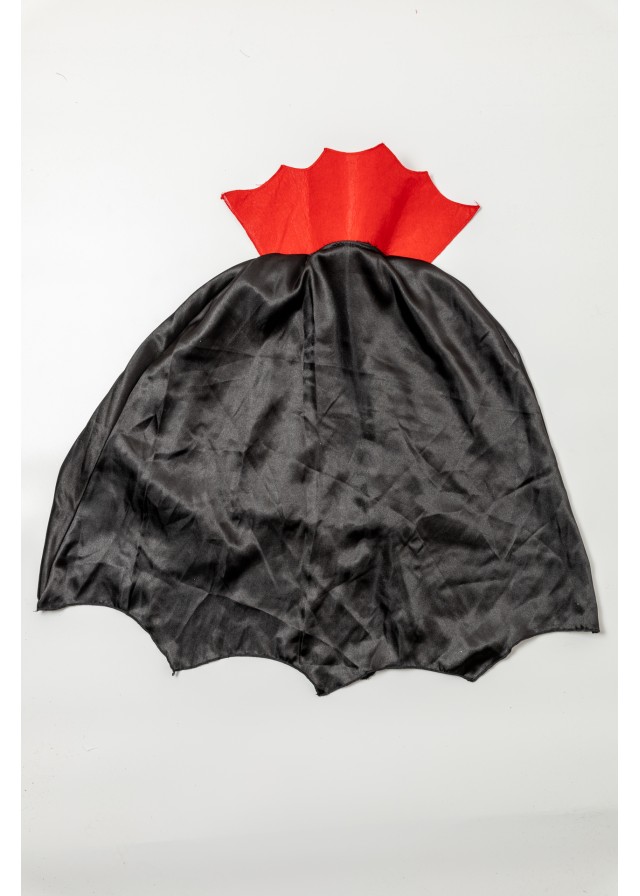 Παιδική αποκριάτικη στολή dracula σε μαύρο με μώβ χρώμα