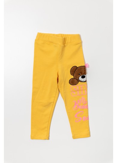 Παιδικό κολάν my little bear σε κίτρινο χρώμα